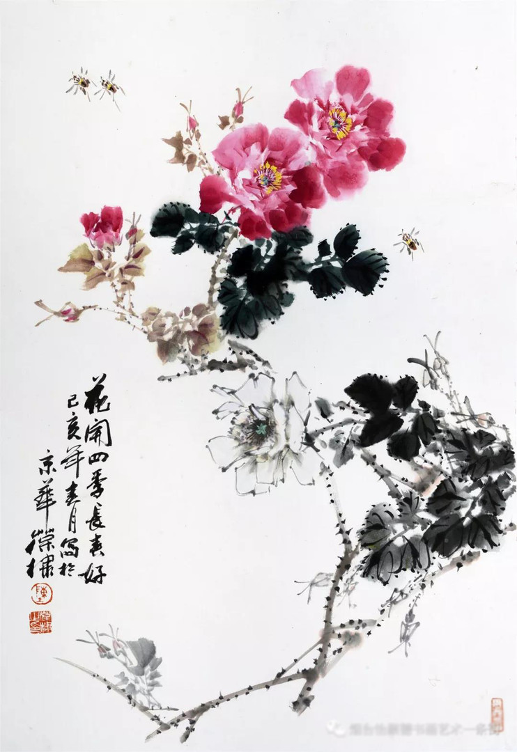 "鸟语花香"陈葆棣写意花鸟画展