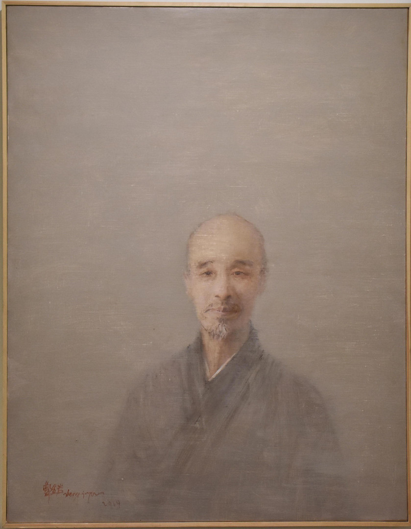 master hongyi》  郑金岩zheng jingyan 90x60cm 2019年 布面油画oil