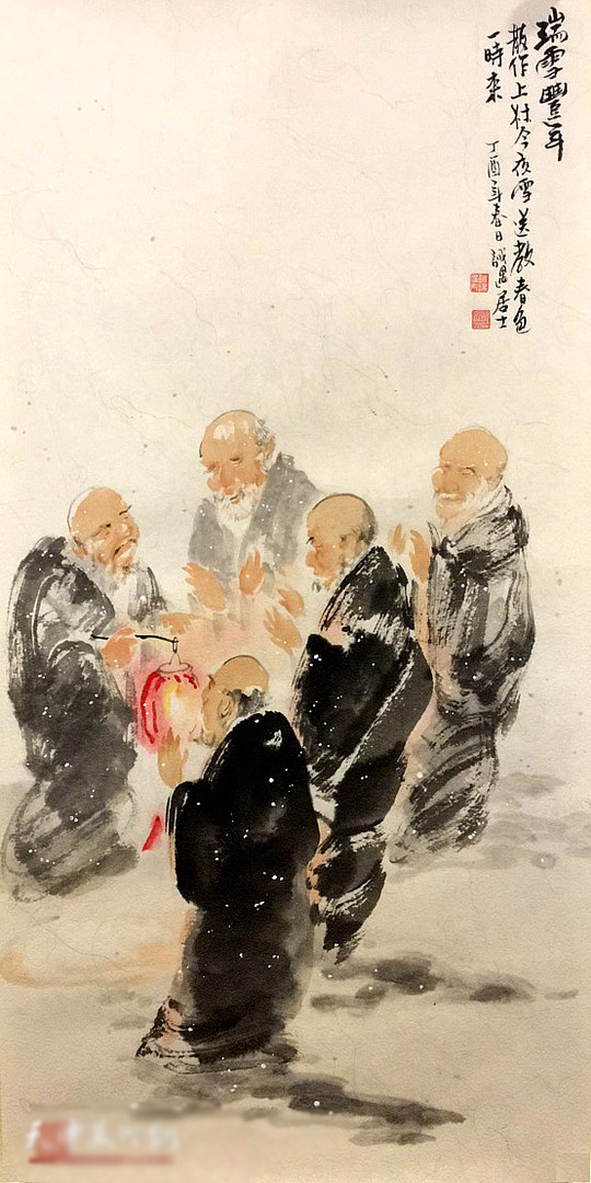 "趣真喜相"张亚光 张佩钢人物画迎春跨年展