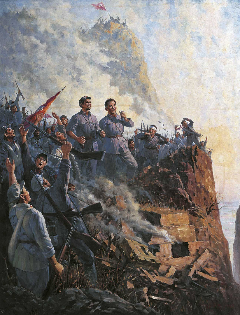 庆祝中国共产党成立100周年线上主题展·油画