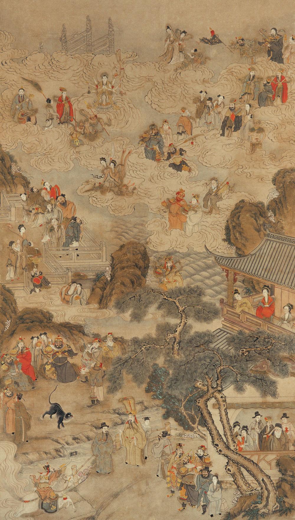 神仙图-中国书画(二-雅昌拍卖