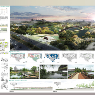 雁郡绿肺——山西代县滹沱河湿地公园生态景观设计1