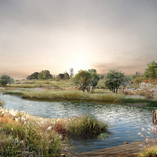 雁郡绿肺——山西代县滹沱河湿地公园生态景观设计4