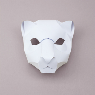 《一张纸》豹－面具图片