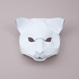 《一张纸》狐狸－面具图片