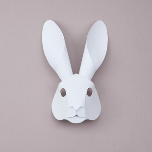 《一张纸》兔子－面具图片