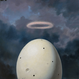 《大风景No.71-对一个蛋的偶像崇拜》