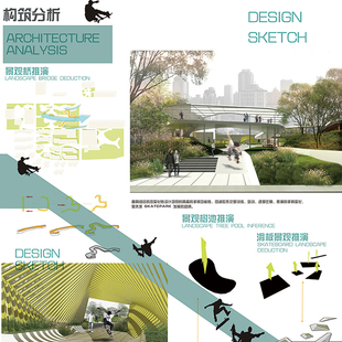 《城市运动景观—滑板公园和老社区剩余空间更新设计》5
