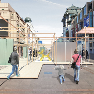 城市公共艺术的可动和灵活空间设计研究
