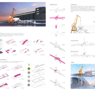 作品名称：工业文化遗留物的再利用一一上海民生码头吊车改造设计