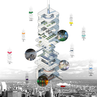 2045光谷漫游——赛博朋克风格的未来都市空间构想1