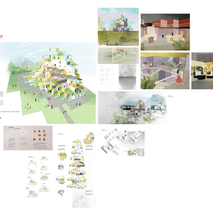 Tower-养老院+幼儿园建筑空间设计