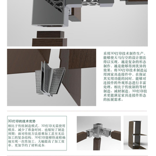3D打印连接件的家具创新设计2