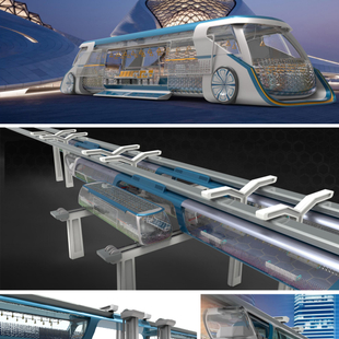 未来城市一体化公共交通设计