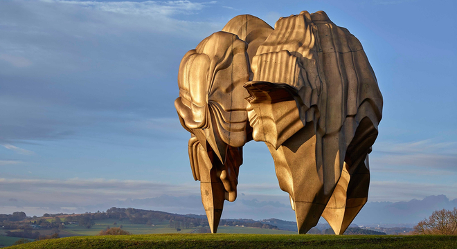 艺术 | Tony Cragg的“化石”雕塑