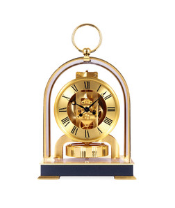 积家  精美罕有，镀金黄铜空气钟，「Atmos」，型号5924，年份约1990