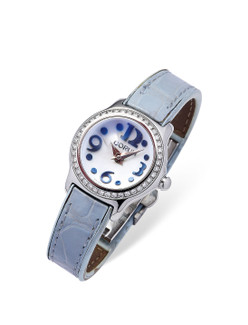 昆仑  趣致，女装精钢镶钻石腕表，「Bubble」，型号101.151.47，年份约2005