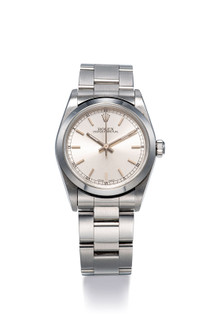 劳力士 精美，精钢链带腕表，「Oyster Perpetual」，型号77080， 年份约2001