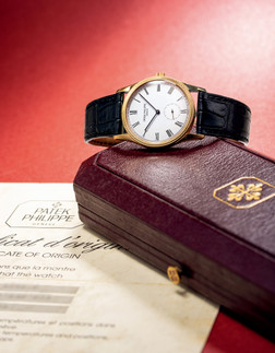 百达翡丽 复古精细，玫瑰金机械腕表，备小秒针，「Calatrava」，型号3796，年份约1992，附原厂证书及表盒