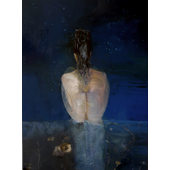 高桂子 《我的梦系列之六-海之女》150Χ110cm高桂子 布面油画 2012年