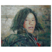 吴勇 《藏族青年》