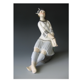 陈志民 陶瓷雕塑：《对歌》
