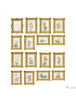 英国 皇家伍斯特 鸟类珐琅彩限量版骨瓷板