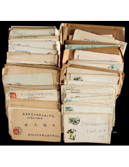 1950-60年代普票实寄封一组100余件