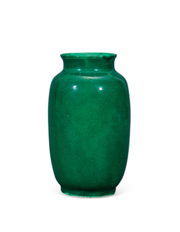 绿哥釉灯笼瓶