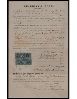 美国早期1850-1860华盛顿古典税票集一部约40余件