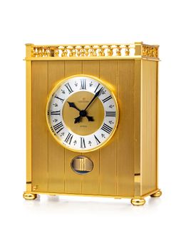 积家 精美独特，镀金黄铜空气钟，「Atmos」，年份约1970