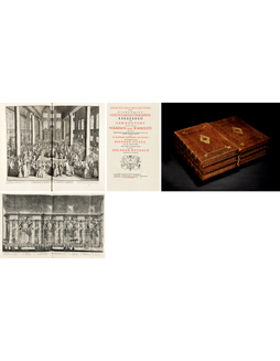 世界各民族宗教和习俗巨幅古版画集（6册）