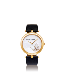梵克雅宝 女士腕表系列，型号VCARM87400 18K黄金女款腕表
