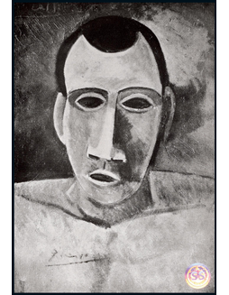 “现代艺术创始人”巴勃罗·毕加索（Pablo Picasso）亲笔签名印制画作，附证书