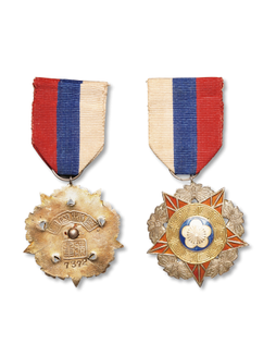 1945年 陆海空军甲种二等奖章一枚
