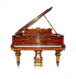 施坦威—维多利亚款24k金豪华雕刻三角钢琴