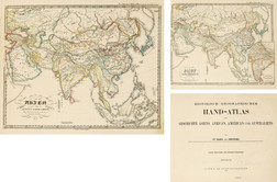亚洲、非洲、美洲、澳洲历史地理版画集