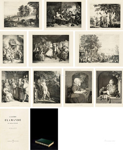 佛兰德斯和荷兰画派巨幅版画集