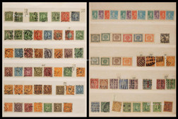 中国不同邮票集藏三大册