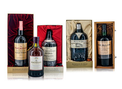 一组麦卡伦复刻版威士忌1841, 1851,1861,1876,1876