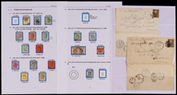 福州英国客邮局邮票及信封邮集一组
