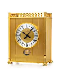 积家 精美独特，镀金黄铜空气钟，「Atmos」，年份约1970