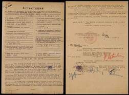 “二战苏联功勋元帅”格奥尔吉·朱可夫（Georgy Zhukov）亲笔签名文件
