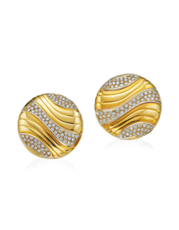 蒂凡尼设计 钻石耳环