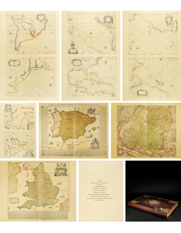 18世纪全球地理巨型版画集