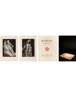 著名雕刻家奥古斯塔·罗丁肖像画版画像集