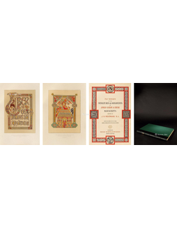 盎格鲁撒克逊与爱尔兰手抄本泥金彩饰版画集 限量发行200套