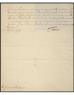 “欧洲开明专制和启蒙运动的代表人物之一”腓特烈大帝（Frederick the Great）亲笔签名信，附证书