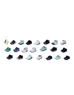 雷·阿伦专属球鞋收藏  24双个人专属球鞋
