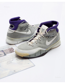 Kobe Bryant Autographed Collection Nike Zoom Kobe I PE